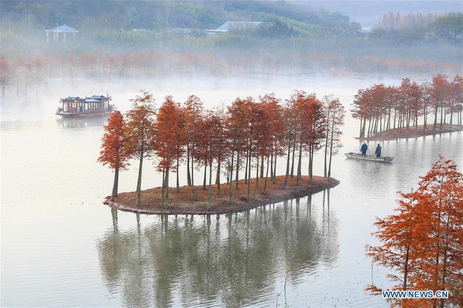 #CHINA-JIANGSU-HUAI'AN-LAKE SCENERY (CN)