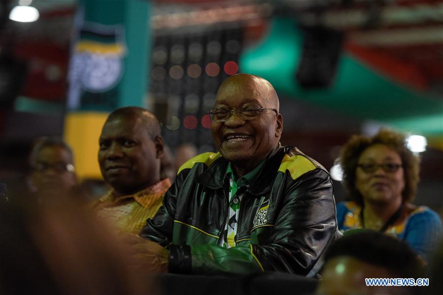 SOUTH AFRICA-JOHANNESBURG-ANC NATIONAL CONFERENCE-CLOSING 