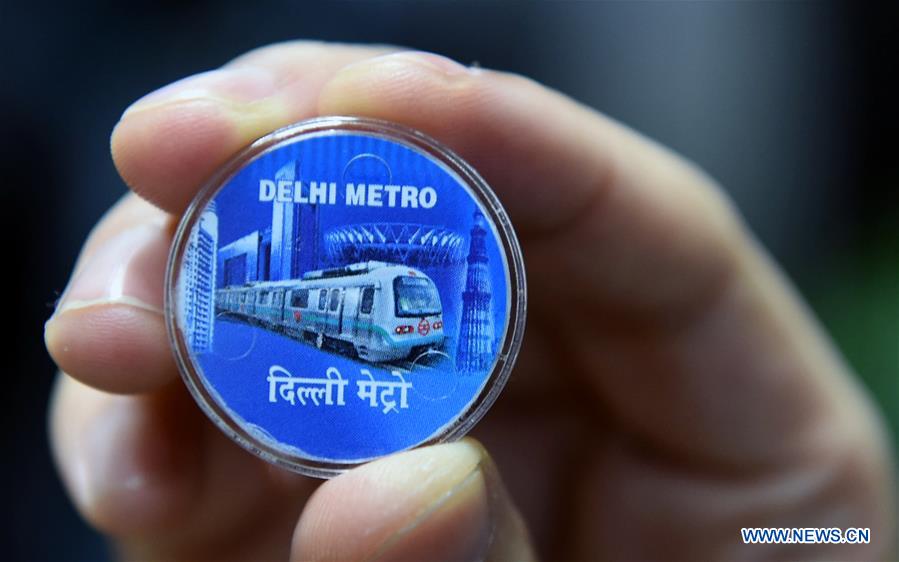 INDIA-NEW DELHI-METRO-MAGENTA LINE-LAUNCHING