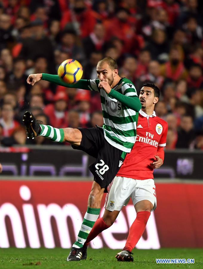 (SP)PORTUGAL-LISBON-SOCCER-PORTUGUESE LEAGUE-BENFICA VS LISBON