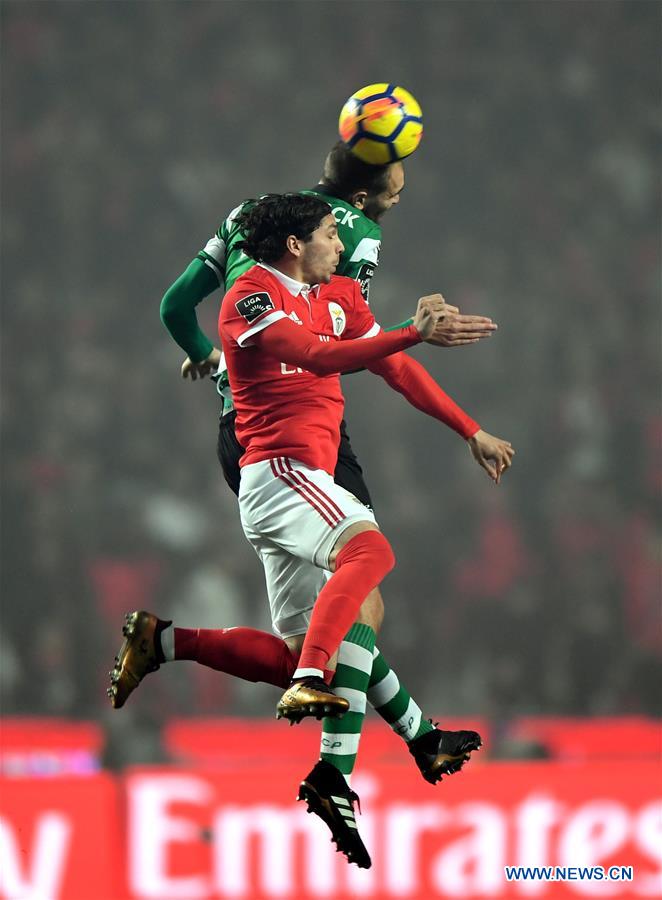 (SP)PORTUGAL-LISBON-SOCCER-PORTUGUESE LEAGUE-BENFICA VS LISBON