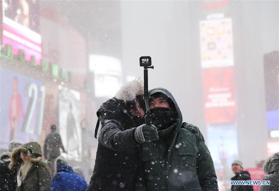 U.S.-NEW YORK-SNOW STORM
