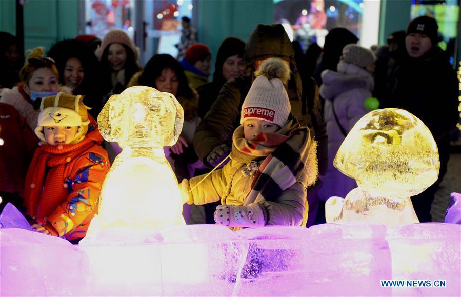 CHINA-HARBIN-ICE SCULPTURES(CN)