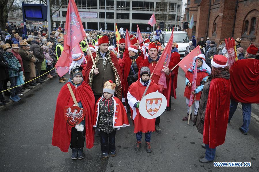 POLAND-BYDGOSZCZ-THREE KINGS-PARADE