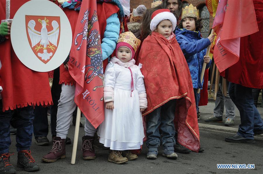 POLAND-BYDGOSZCZ-THREE KINGS-PARADE