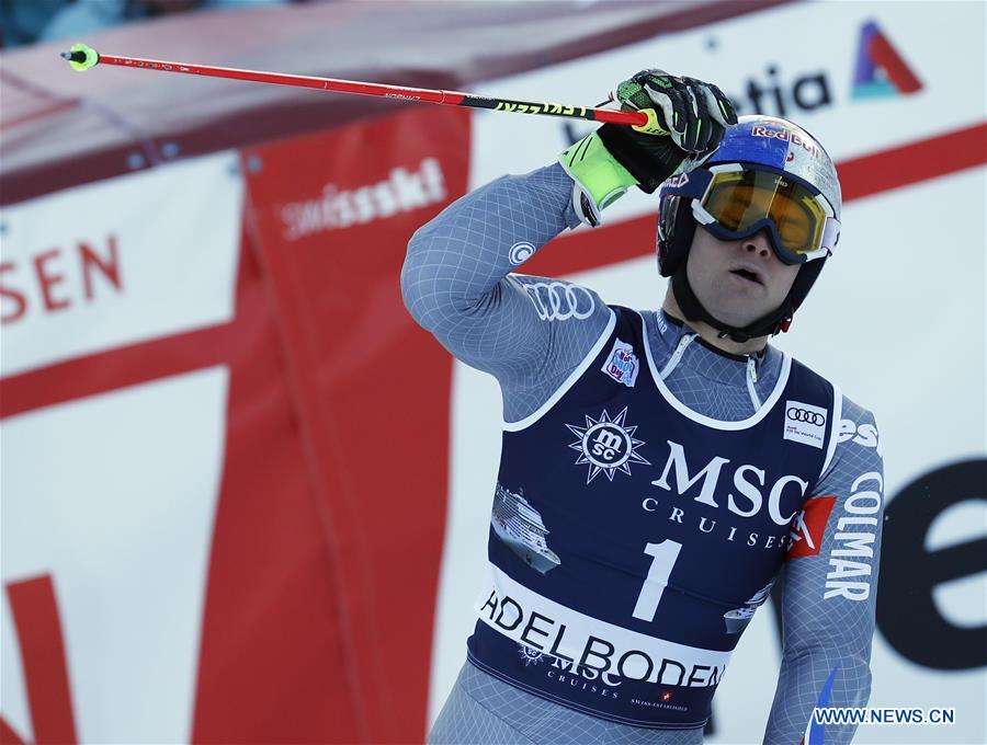 (SP)SWITZERLAND-ADELBODEN-ALPINE SKIING-FIS WORLD CUP-MEN'S GIANT SLALOM