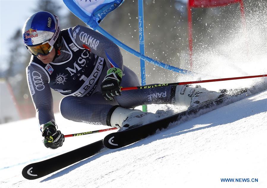 (SP)SWITZERLAND-ADELBODEN-ALPINE SKIING-FIS WORLD CUP-MEN'S GIANT SLALOM