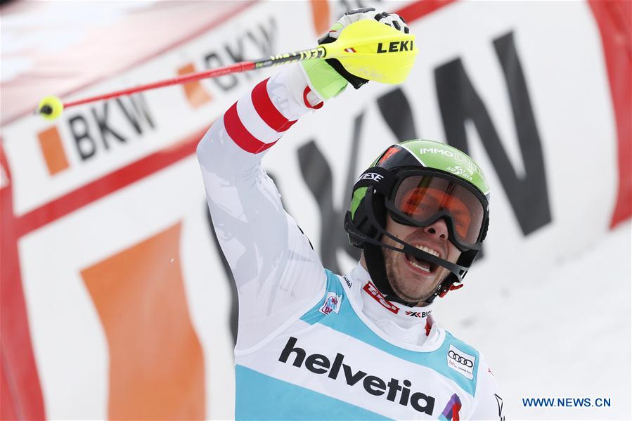 (SP)SWITZERLAND-ADELBODEN-ALPINE SKIING-FIS WORLD CUP-MEN'S SLALOM