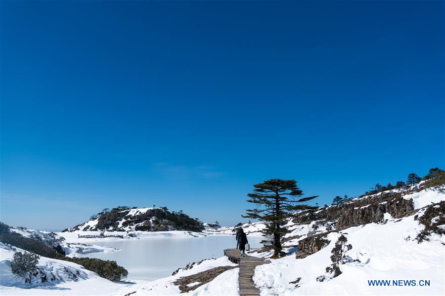 CHINA-KUNMING-SNOW MOUNTAIN-SCENERY (CN)