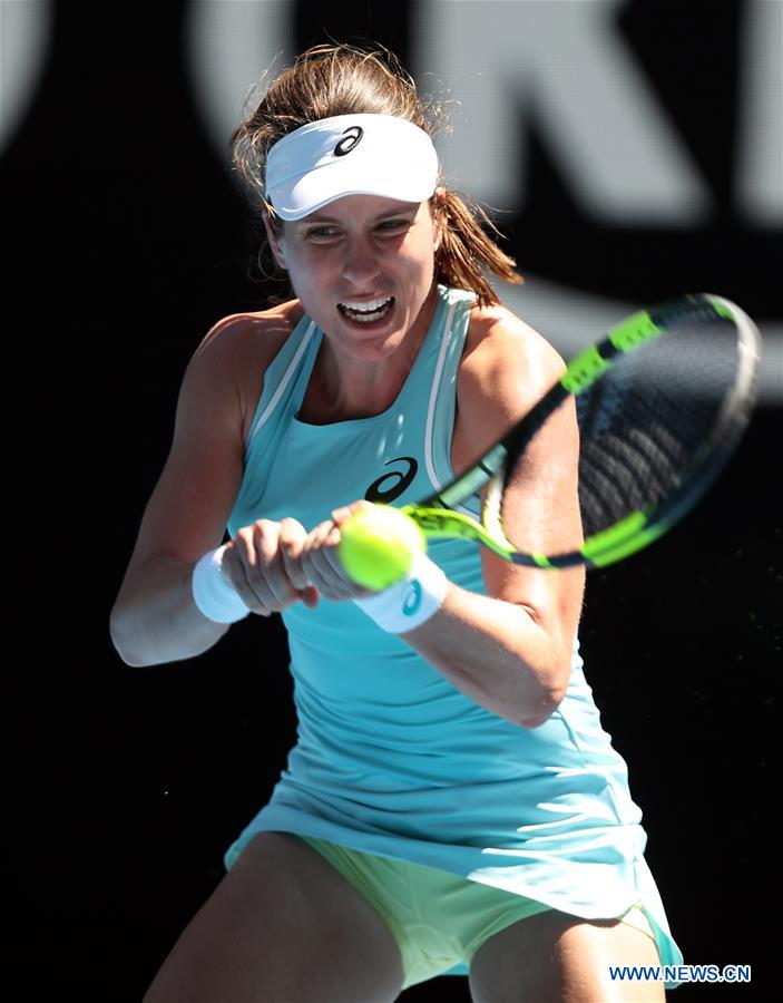 Highlights of women's singles first round match at Australian Open