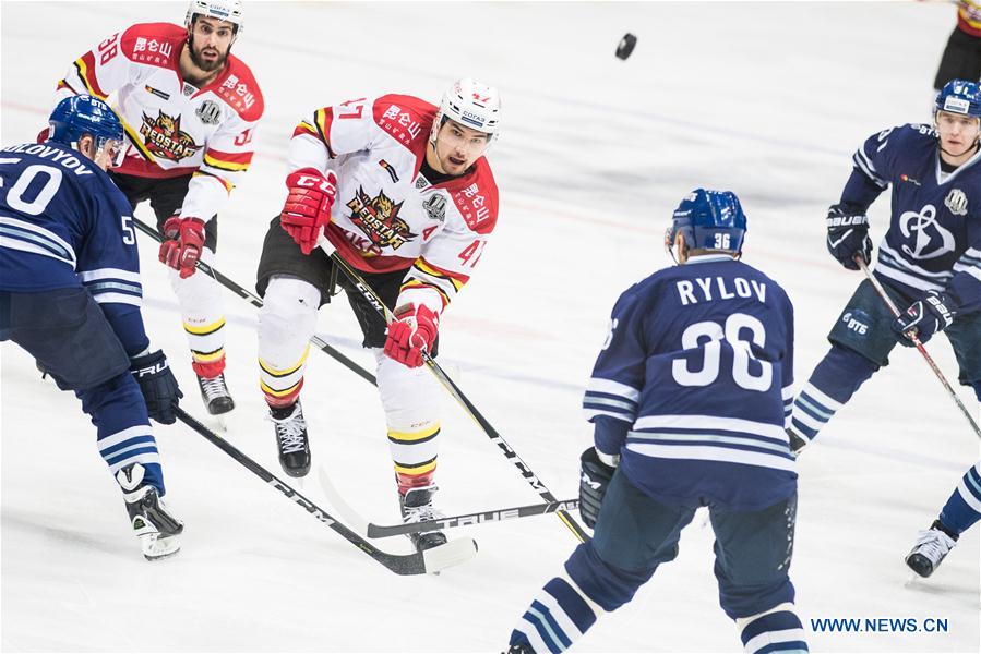 (SP)RUSSIA-MOSCOW-KHL-DYNAMO VS KUNLUN RED STAR