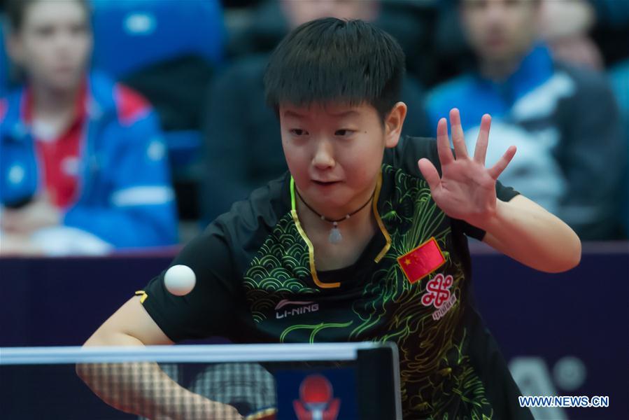 Highlights Of Singles Matches At Ittf World Tour Hungarian Open Xinhua English News Cn