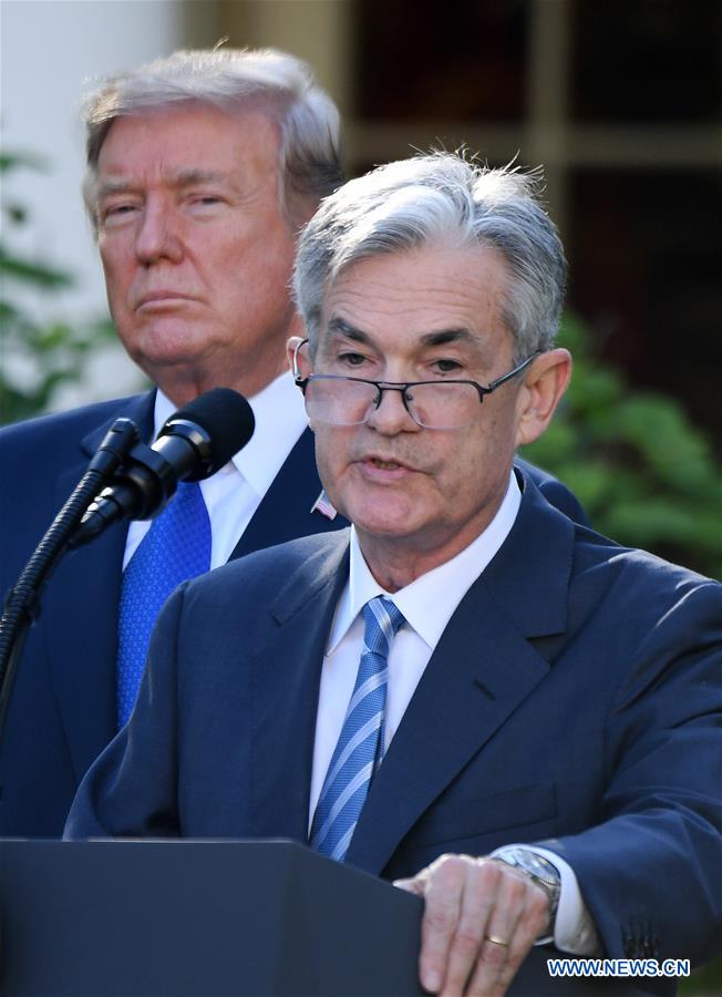 U.S.-WASHINGTON-JEROME POWELL-FED CHAIR