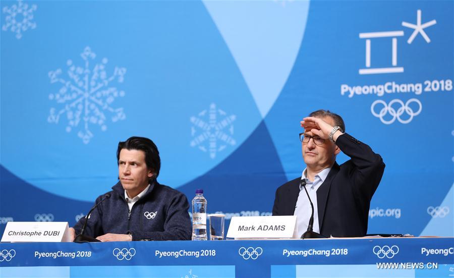 (SP)OLY-SOUTH KOREA-PYEONGCHANG-IOC SESSION PRESS BRIEFING