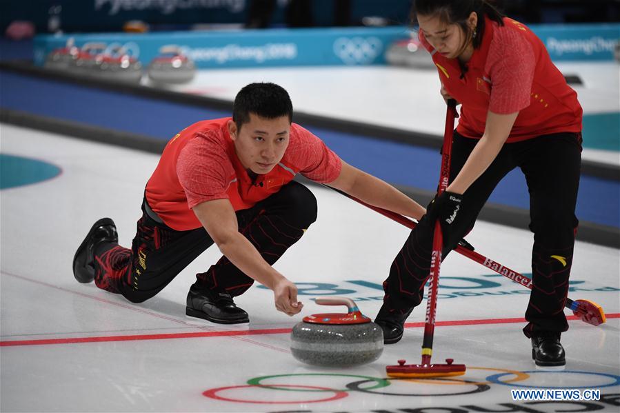 (SP)OLY-SOUTH KOREA-PYEONGCHANG-CURLING-MIXED DOUBLES-CHINA VS SWITZERLAND