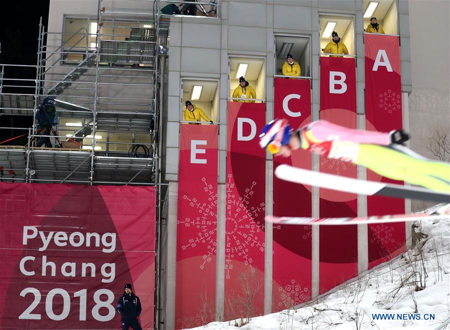 (SP)OLY-SOUTH KOREA-PYEONGCHANG-SKI JUMPING-MEN'S NORMAL HILL INDIVIDUAL