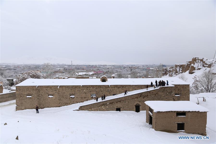 AFGHANISTAN-GHAZNI-SNOW