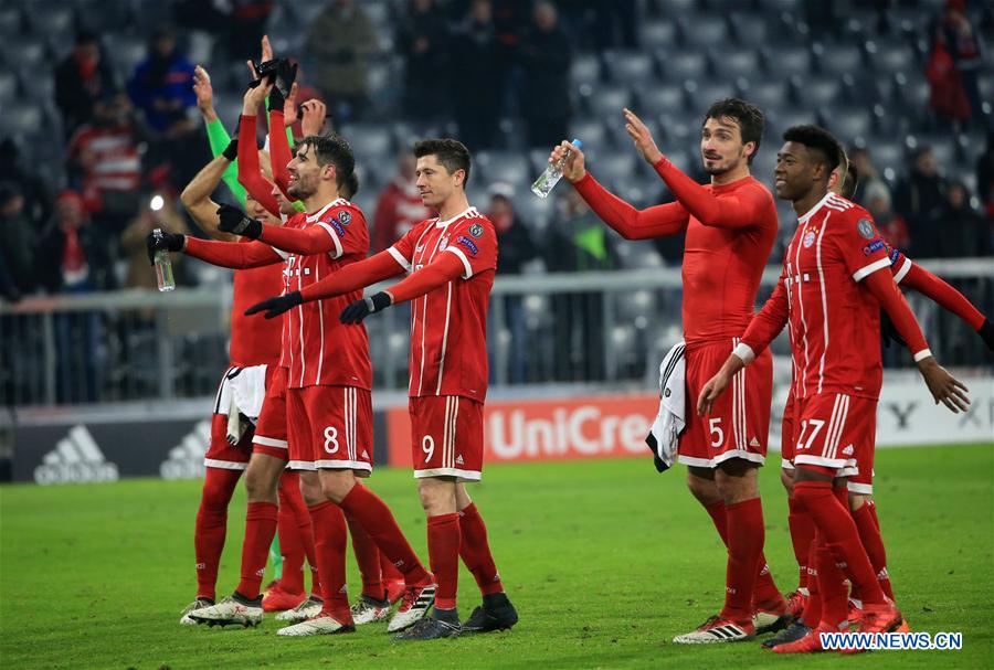 Bayern Munich Defeats Besiktas 5-0 In UEFA Champions League - Xinhua ...