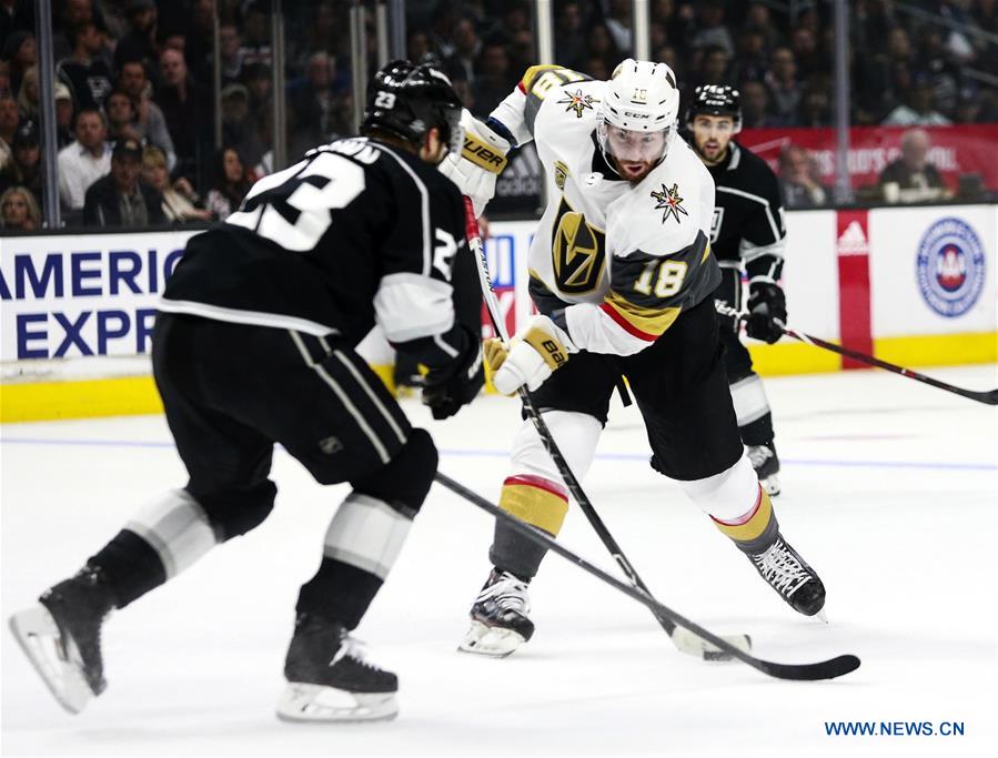 Los Angeles Kings Beats Vegas Golden Knights 3-2 At 2017-2018 NHL ...