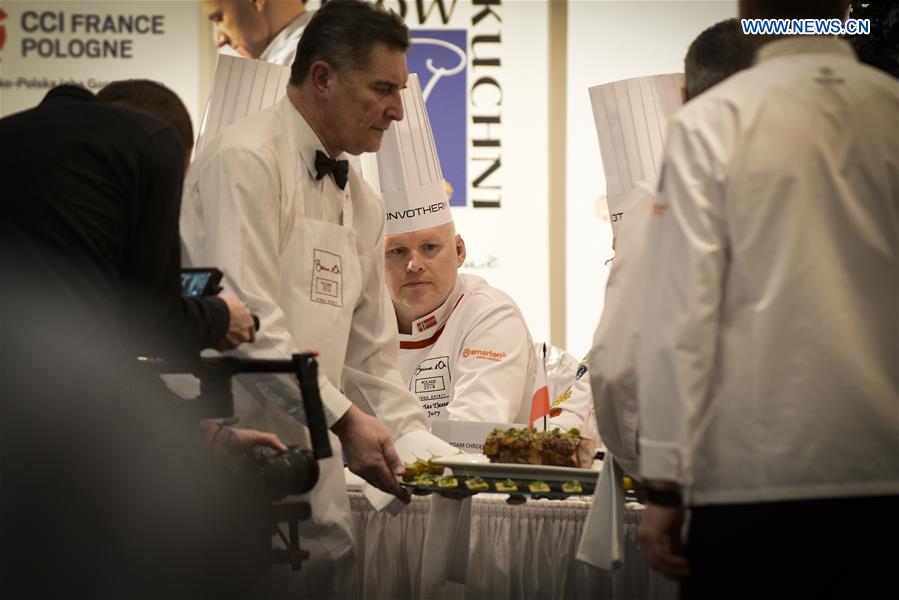 POLAND-WARSAW-BOCUSE D'OR-COOKING COMPETITION