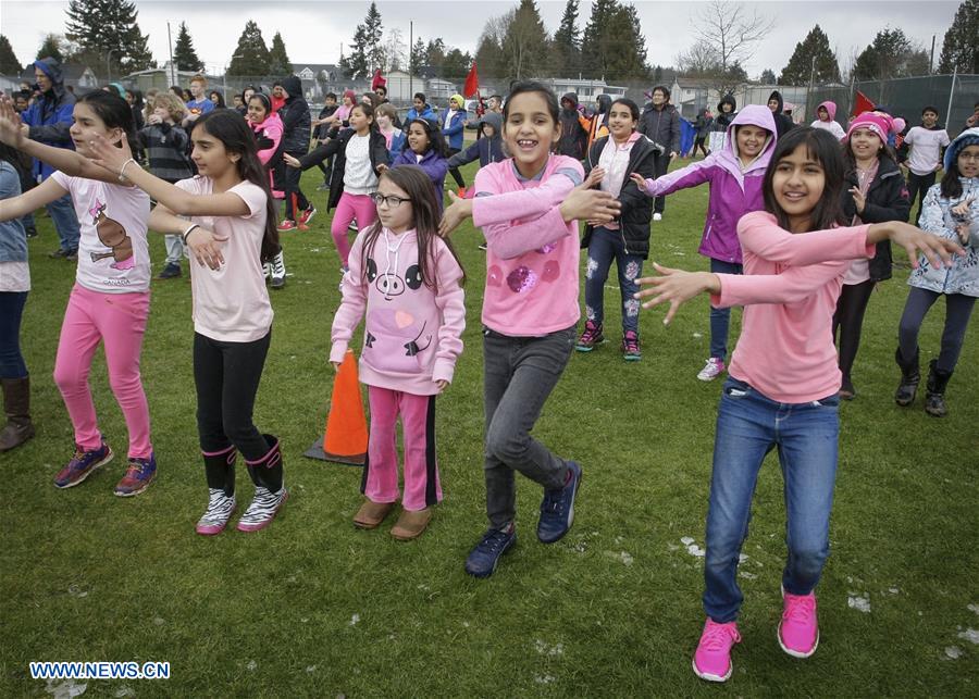 CANADA-VANCOUVER-STUDENTS-PINK SHIRT DAY