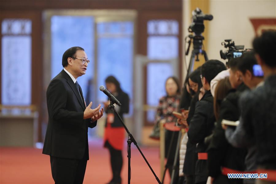 (TWO SESSIONS)CHINA-BEIJING-CPPCC-MINISTERS-INTERVIEW (CN)