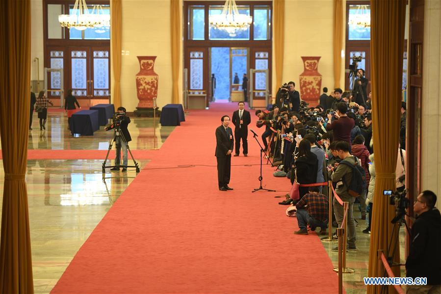 (TWO SESSIONS)CHINA-BEIJING-CPPCC-MINISTERS-INTERVIEW (CN)