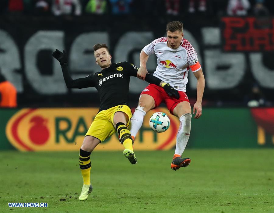 RB Leipzig Ties With Borussia Dortmund 1-1 In Bundesliga Match - Xinhua ...