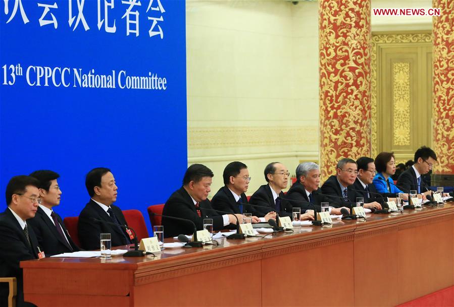 (TWO SESSIONS)CHINA-BEIJING-CPPCC-PRESS CONFERENCE (CN)