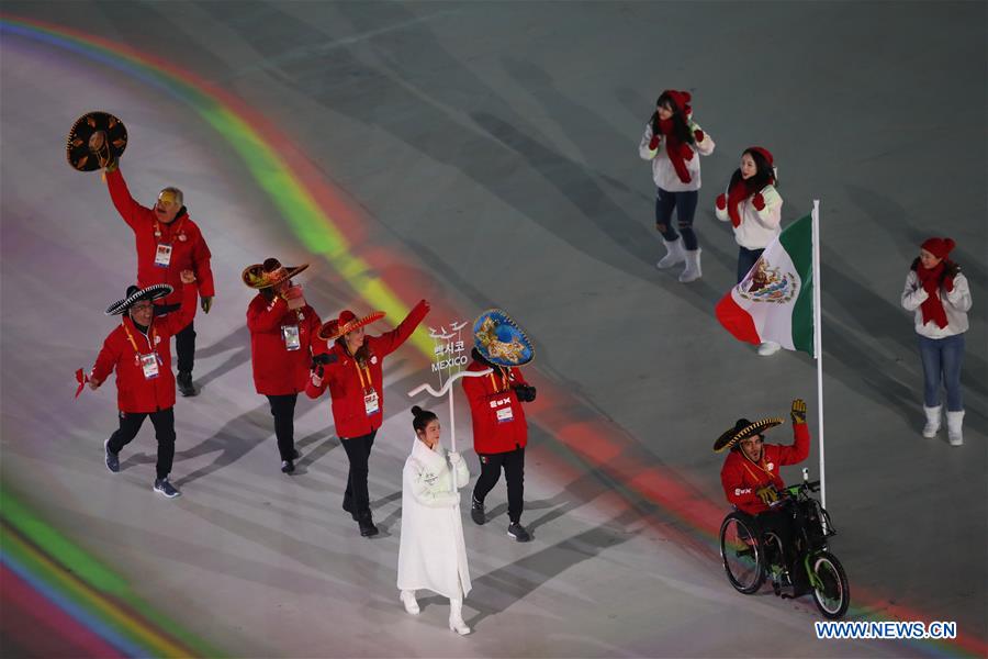 (SP)OLY-PARALYMPIC-SOUTH KOREA-PYEONGCHANG-OPENING CEREMONY