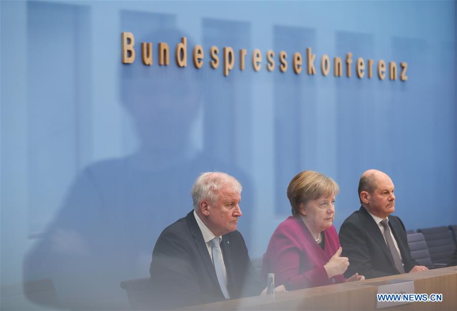 GERMANY-BERLIN-GRAND COALITION-AGREEMENT