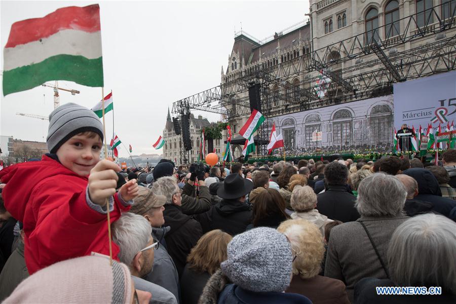 HUNGARY-BUDAPEST-1848 REVOLUTION-COMMEMORATION