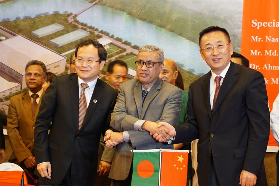 BANGLADESH-DHAKA-CHINA-POWER PLANT-CONTRACT-SIGNING