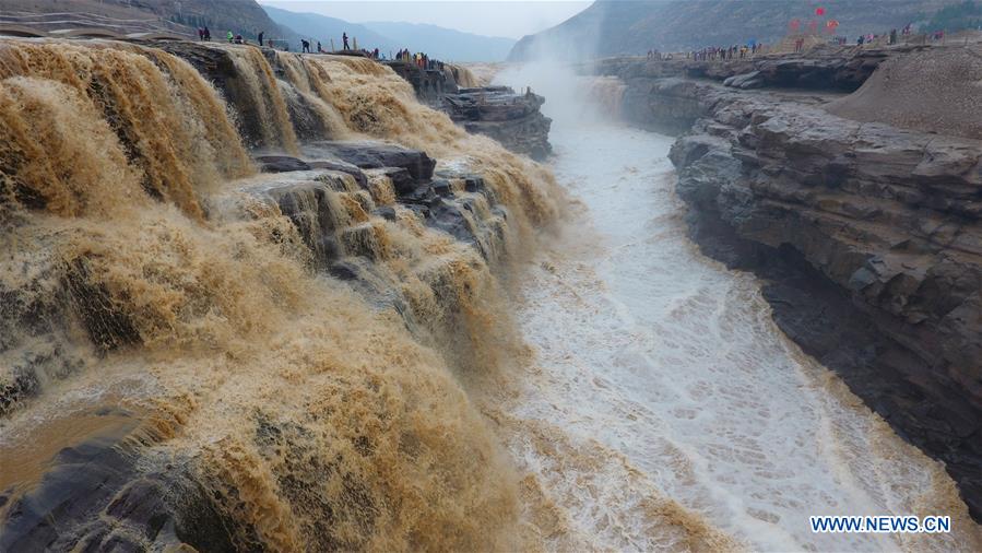 #CHINA-SHANXI-HUKOU WATERFALL-FLOOD (CN)