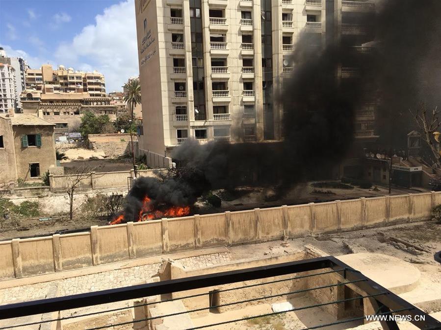 EGYPT-ALEXANDRIA-EXPLOSION