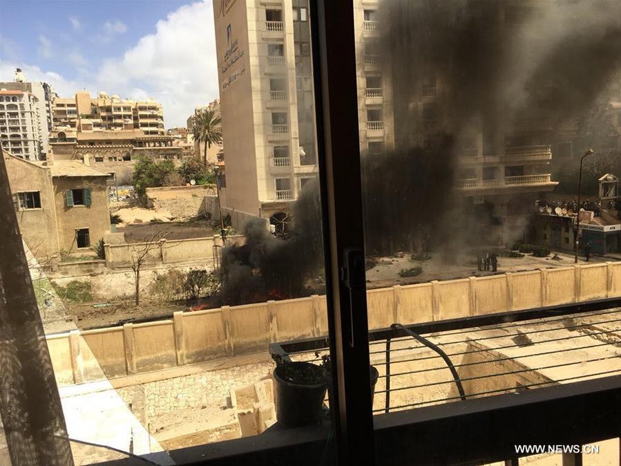 EGYPT-ALEXANDRIA-EXPLOSION