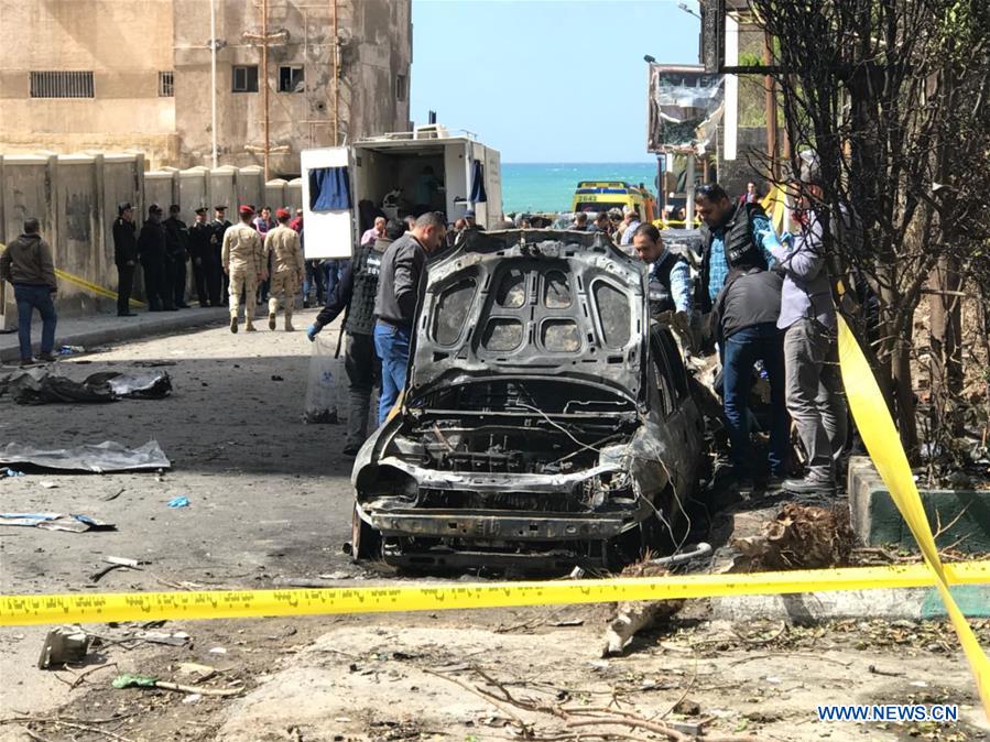 EGYPT-ALEXANDRIA-EXPLOSION