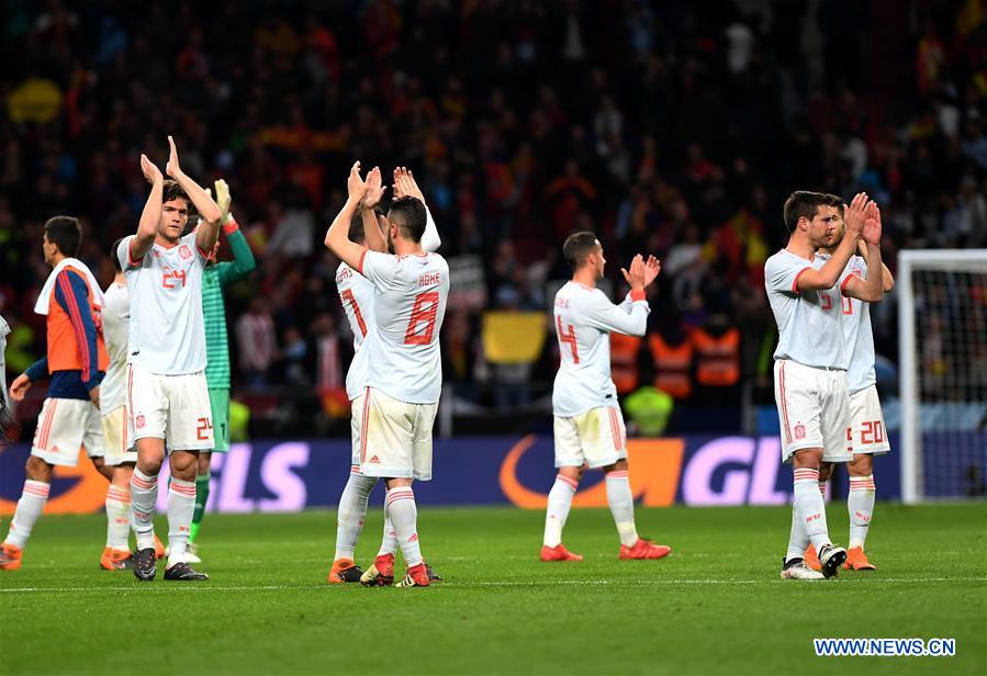 Spain beats Argentina 61 in friendly soccer match Xinhua English