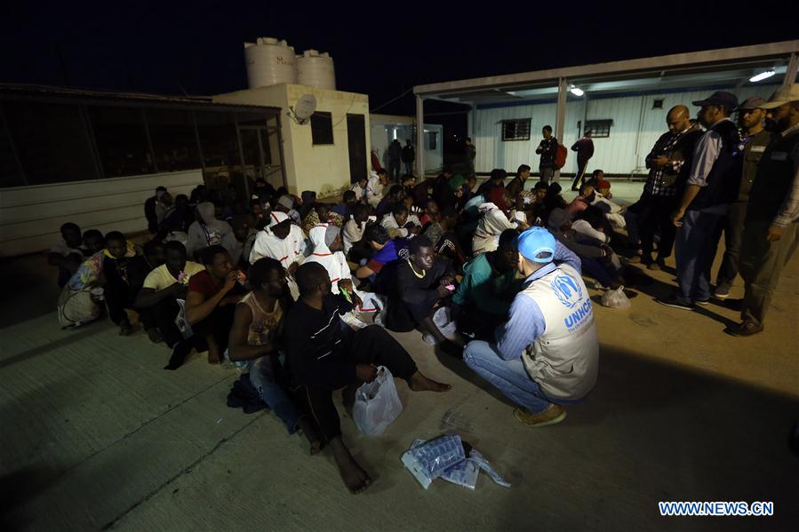 LIBYA-TRIPOLI-ILLEGAL MIGRANTS-RESCUE