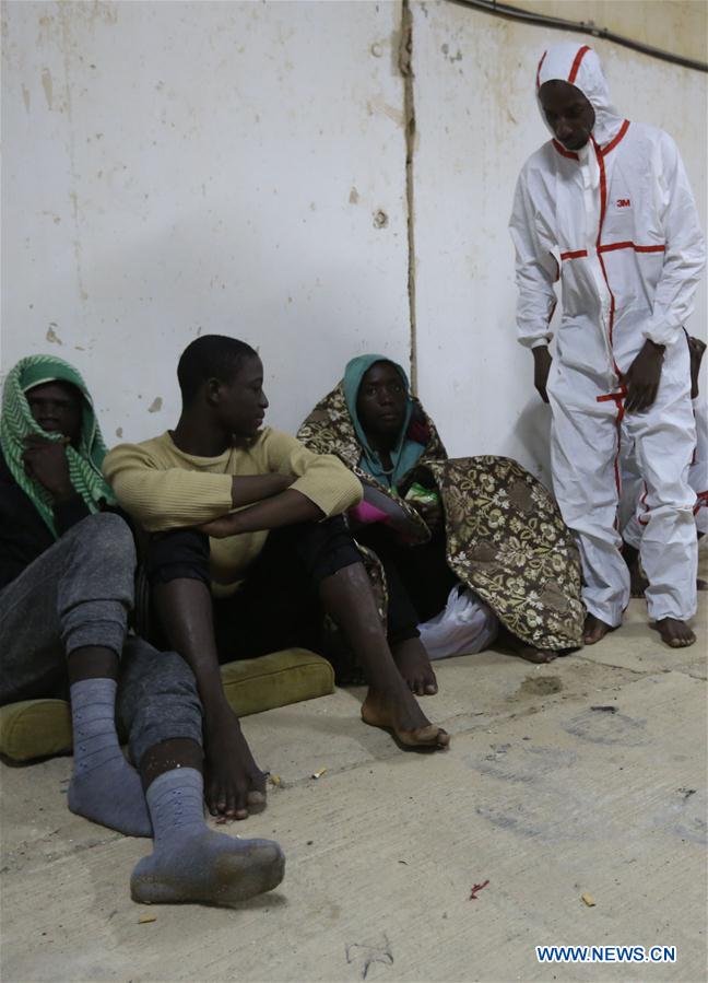 LIBYA-TRIPOLI-ILLEGAL MIGRANTS-RESCUE