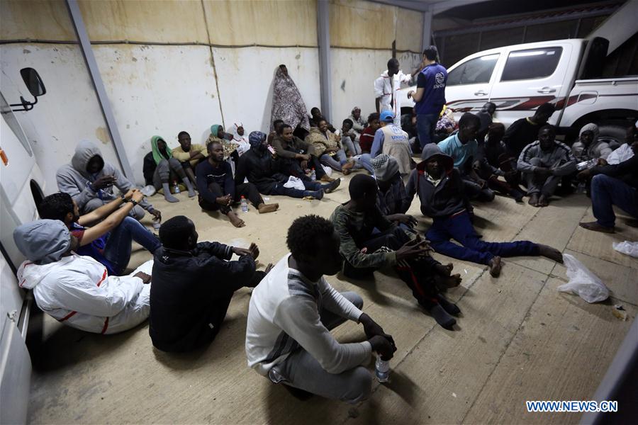 LIBYA-TRIPOLI-ILLEGAL MIGRANTS-RESCUE