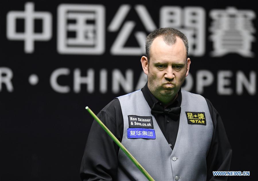 World Snooker China Open Mark Williams vs. Mark Allen Xinhua