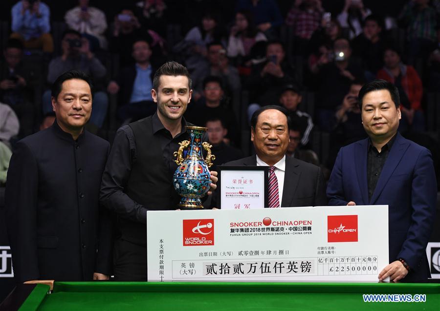 (SP)CHINA-BEIJING-SNOOKER-CHINA OPEN(CN) 