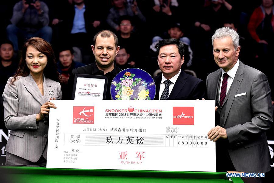 (SP)CHINA-BEIJING-SNOOKER-CHINA OPEN(CN) 