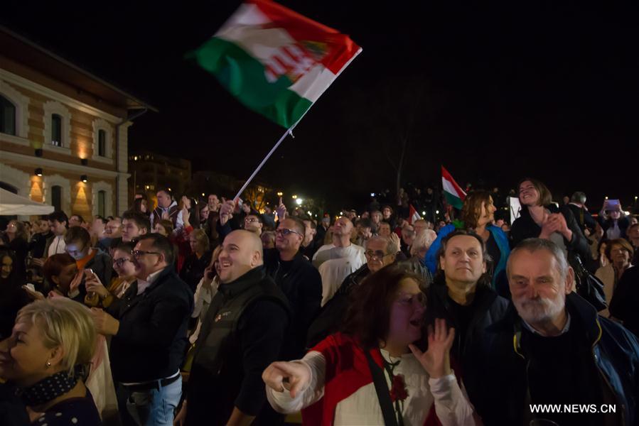 HUNGARY-BUDAPEST-PARLIAMENTARY ELECTIONS-RESULTS