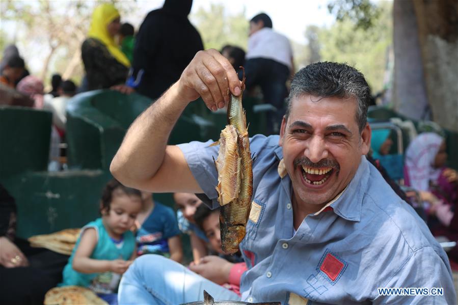 EGYPT-GIZA-SHAM EL-NESSIM-CELEBRATION