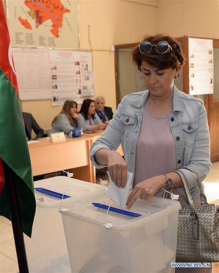 AZERBAIJAN-BAKU-PRESIDENTIAL ELECTION