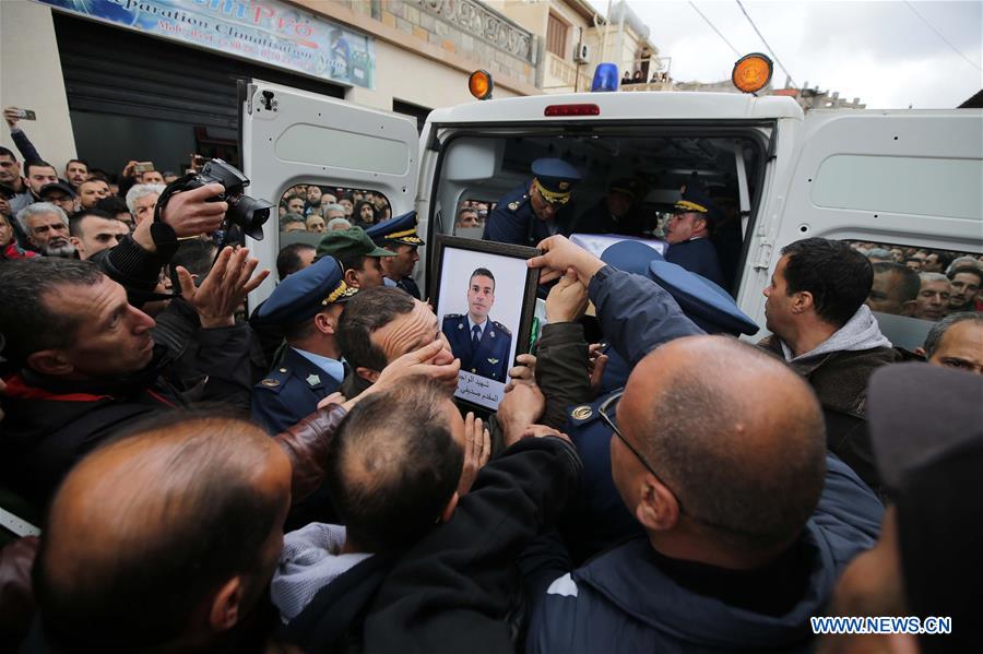 ALGERIA-ALGIERS-PLANE CRASH-PILOT-FUNERAL