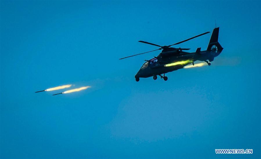#CHINA-LIVE-FIRE EXERCISE-ARMED HELICOPTERS (CN*)