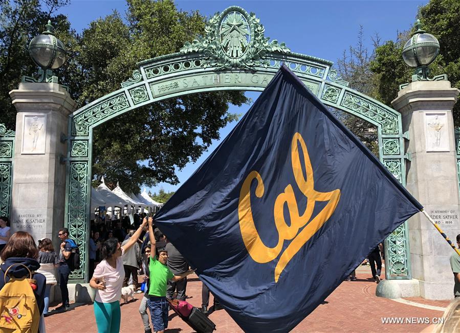 People attend Cal Day event at University of California Xinhua